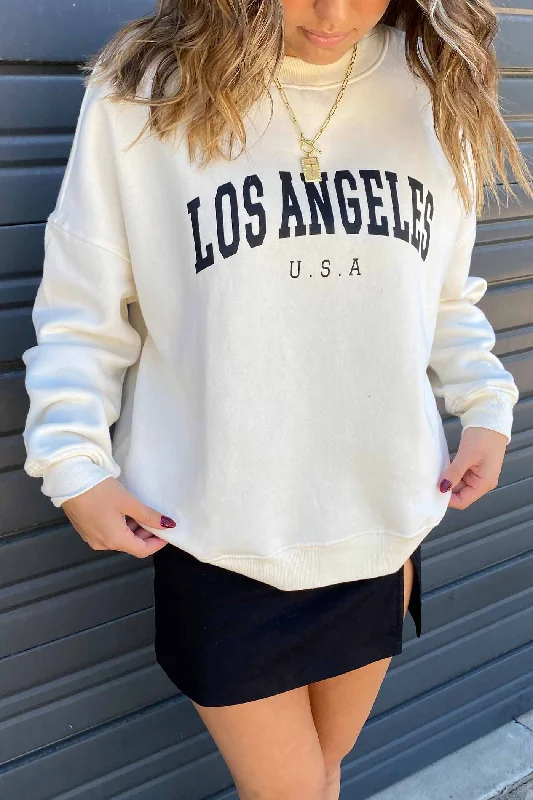 Los Angeles Graphic Crew Sweater