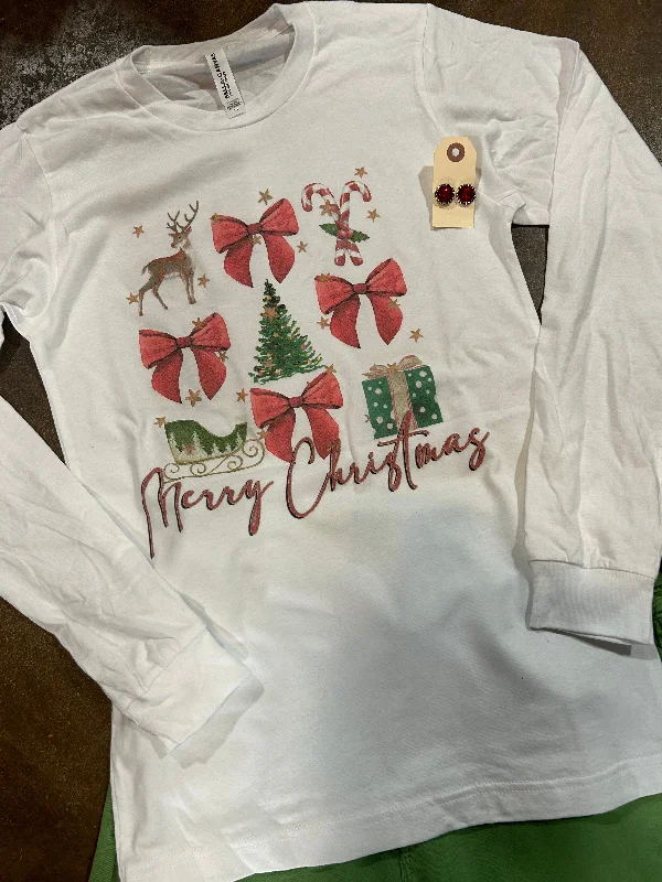 Christmas Collage L/S T Shirt