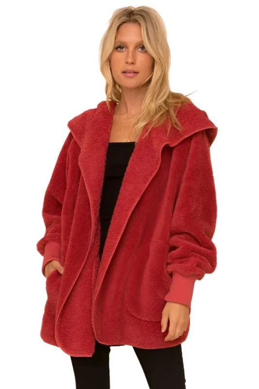 Vintage Red Fuzzy