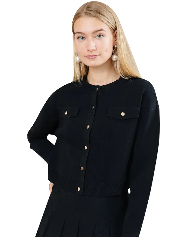 Apparalel Cropped Knit Jacket