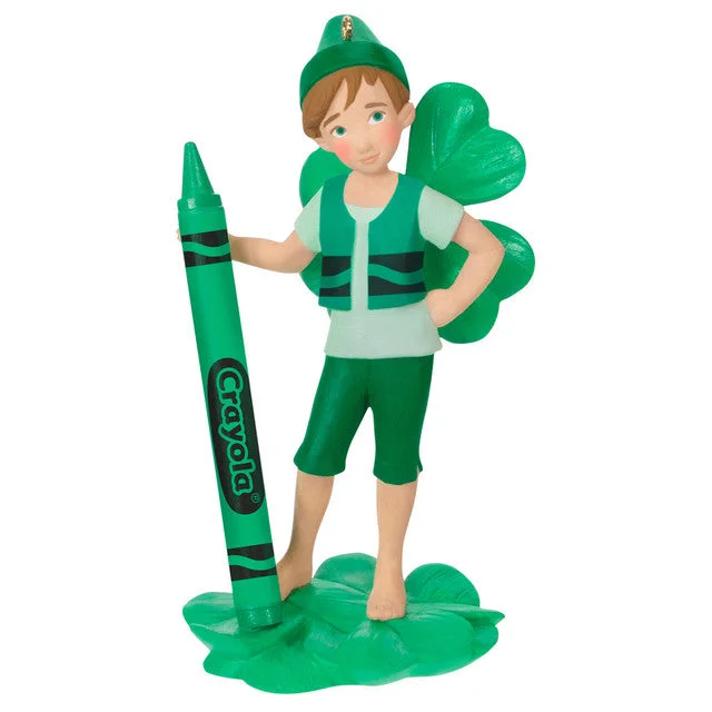 Hallmark 2024 Crayola® Shamrock Fairy Ornament