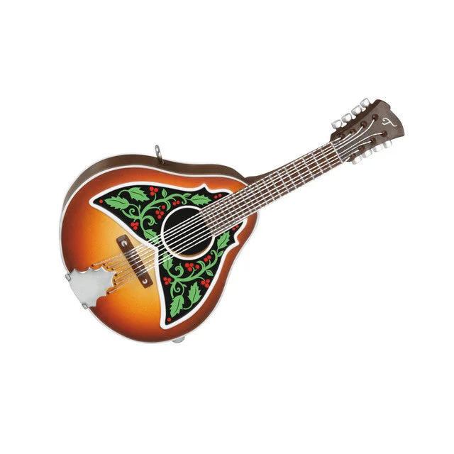 Hallmark 2024 Mini Merry Mandolin Musical Ornament, 1.31"