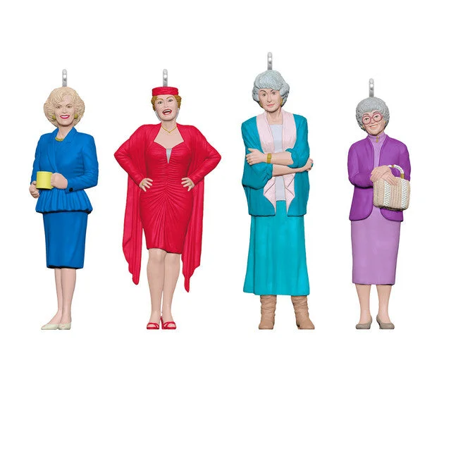 Hallmark 2024 Mini The Golden Girls Ornaments, Set of 4