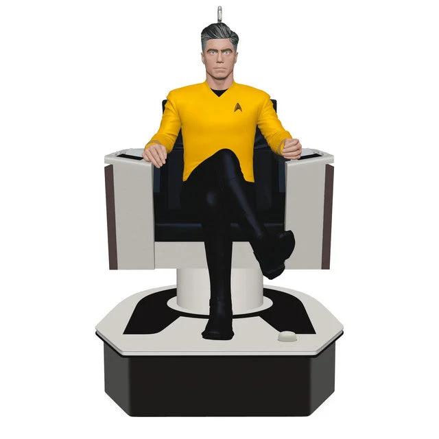 Hallmark 2024 Star Trek™: Strange New Worlds Captain Christopher Pike Ornament With Sound