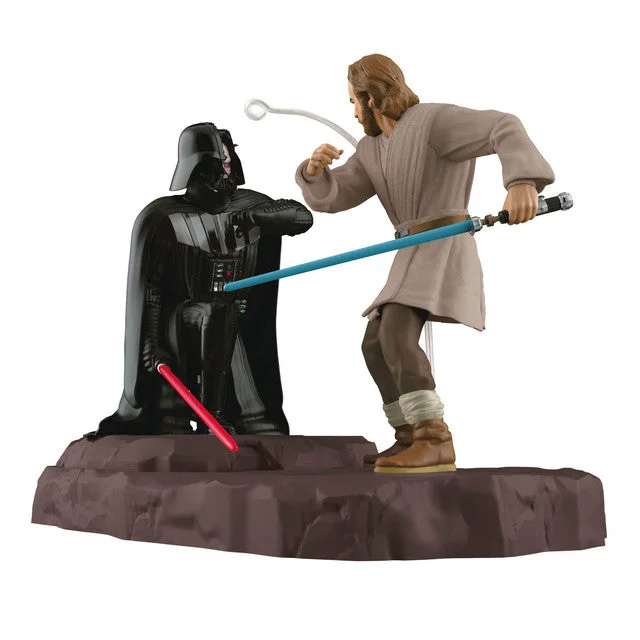 Hallmark 2024 Star Wars: Obi-Wan Kenobi™ Face-Off With Darth Vader™ Ornament With Sound