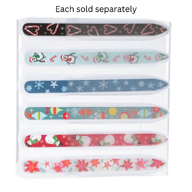 Holiday Glass Nail File