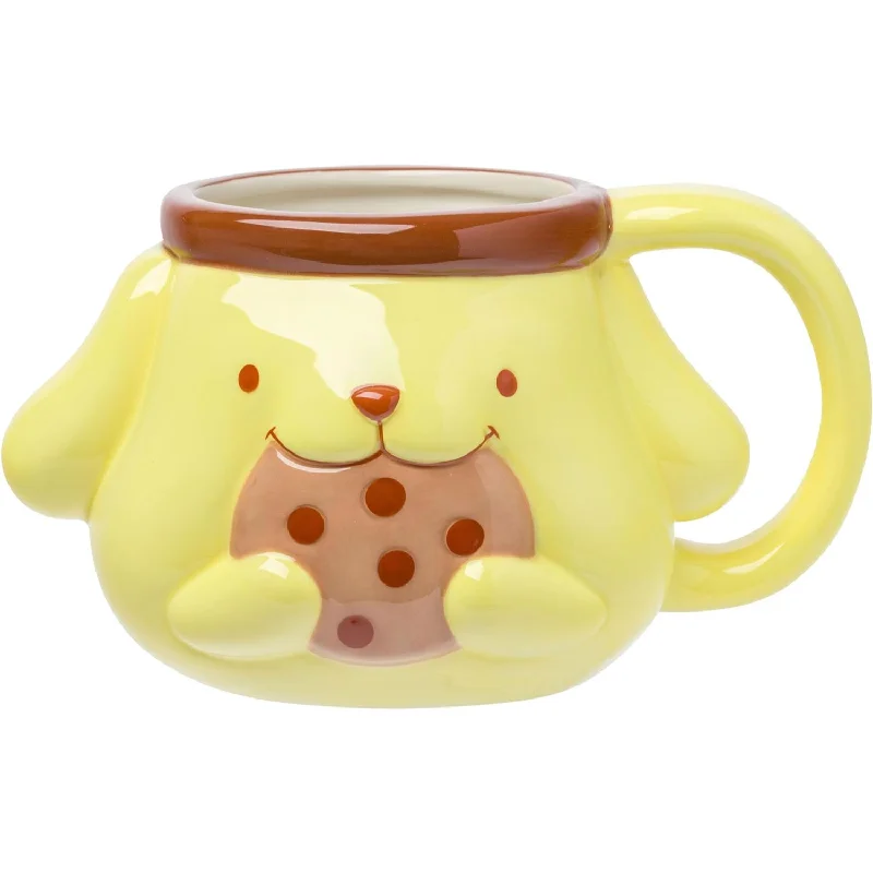 Sanrio Pompompurin Ceramic 20 Oz. 3D Sculpted Mug