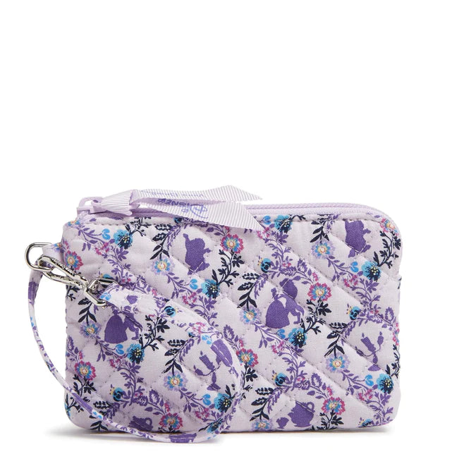 Vera Bradley Disney Clip & Zip Mini Pouch : Belle Floral Cameos