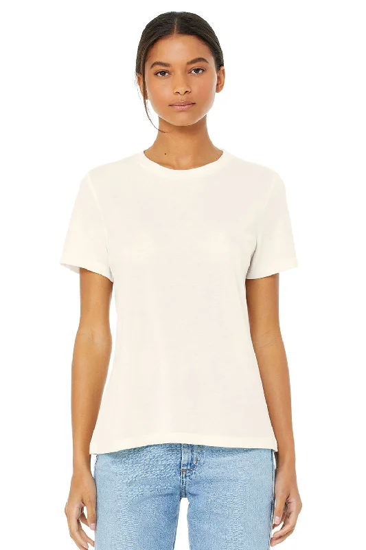 Bella + Canvas Womens Short Sleeve Crewneck T-Shirt - Natural