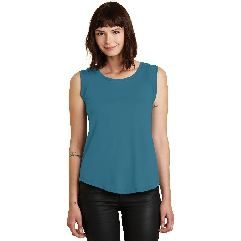 CLOSEOUT - Alternative Women's Cap Sleeve Satin Jersey Crew T-Shirt