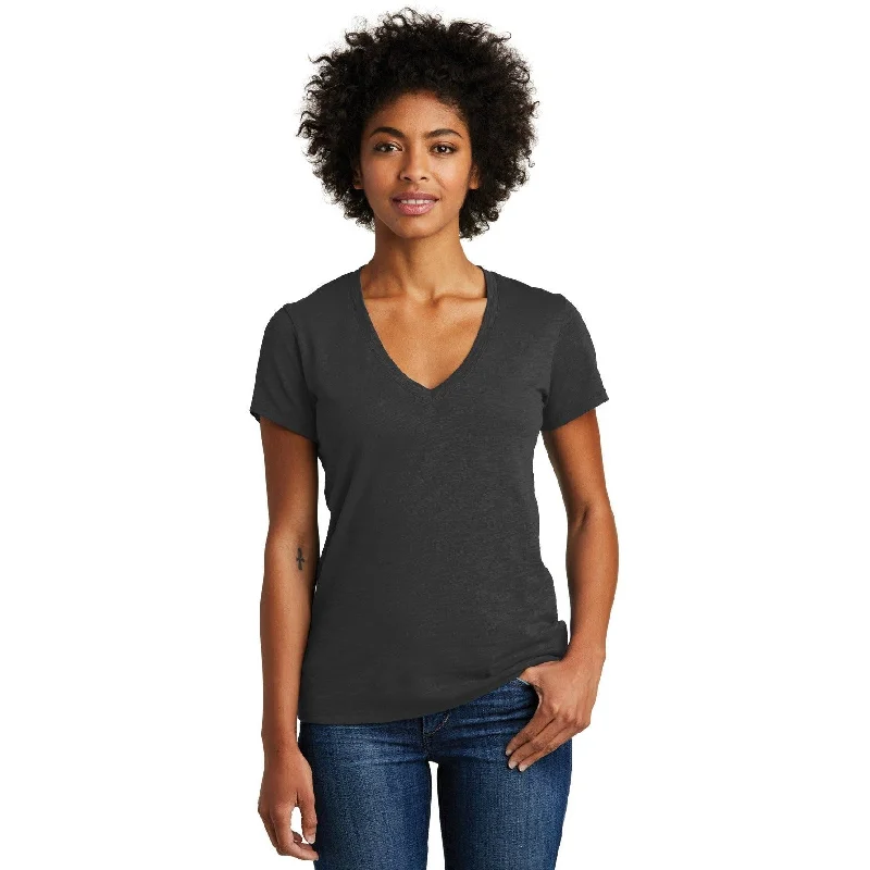 CLOSEOUT - Alternative Women's Weathered Slub So-Low V-Neck Tee