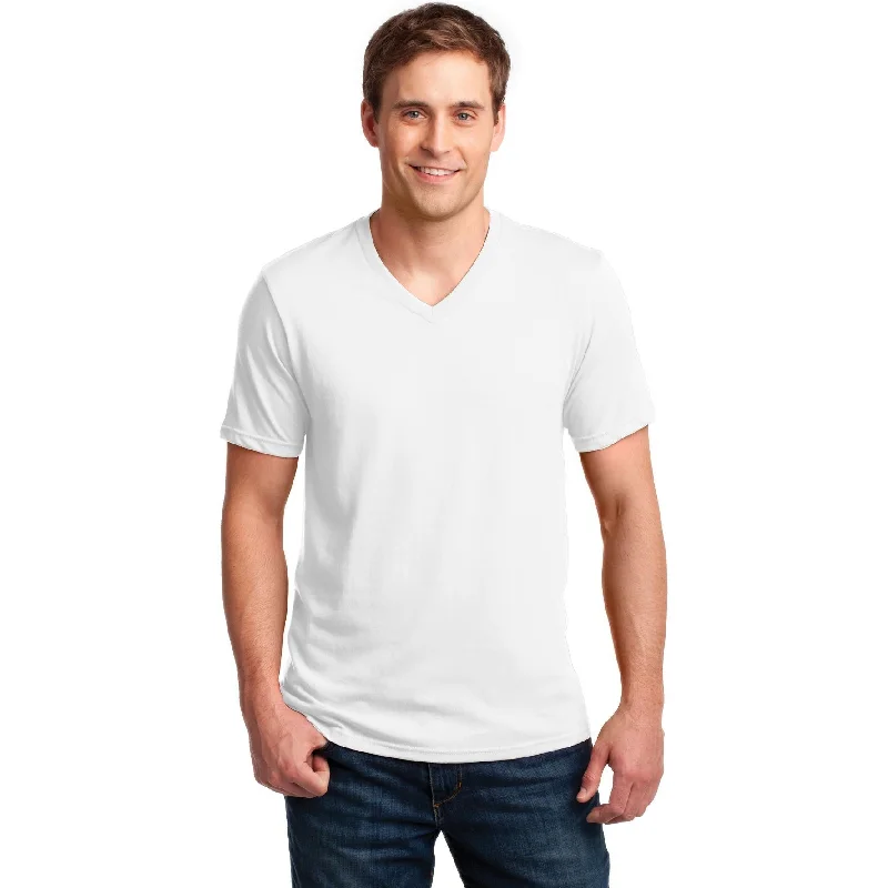 CLOSEOUT - Anvil 100% Combed Ring Spun Cotton V-Neck T-Shirt