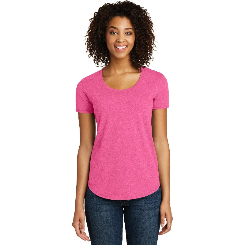 CLOSEOUT - District Women's Fitted Very Important Tee Scoop Neck