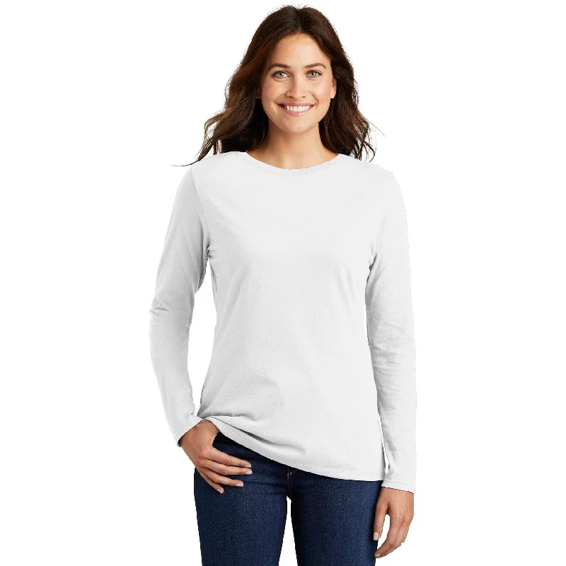 CLOSEOUT - Nike Ladies Core Cotton Long Sleeve Tee