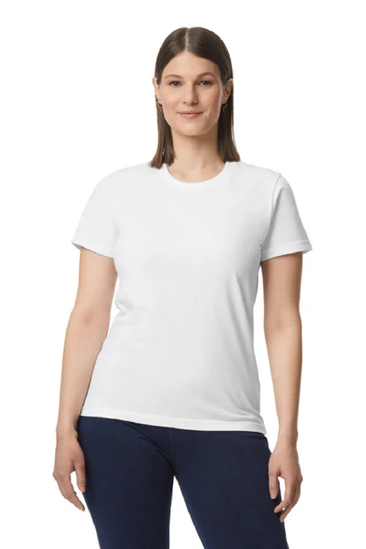 Gildan Womens Softstyle Short Sleeve Crewneck T-Shirt - White