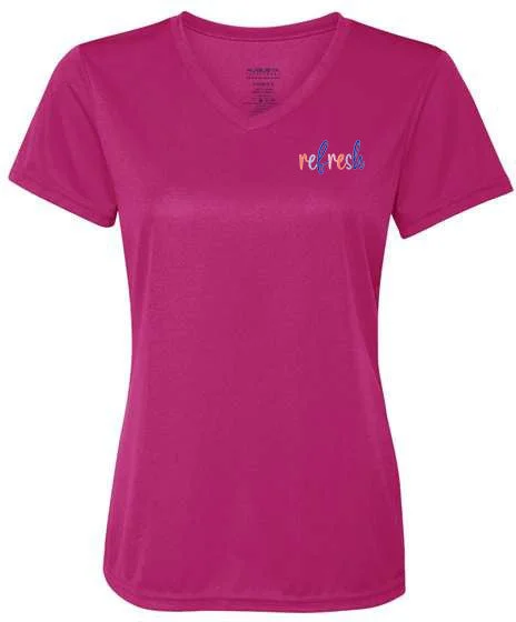 Augusta Sportswear Ladies Nexgen Wicking V-Neck T-Shirt