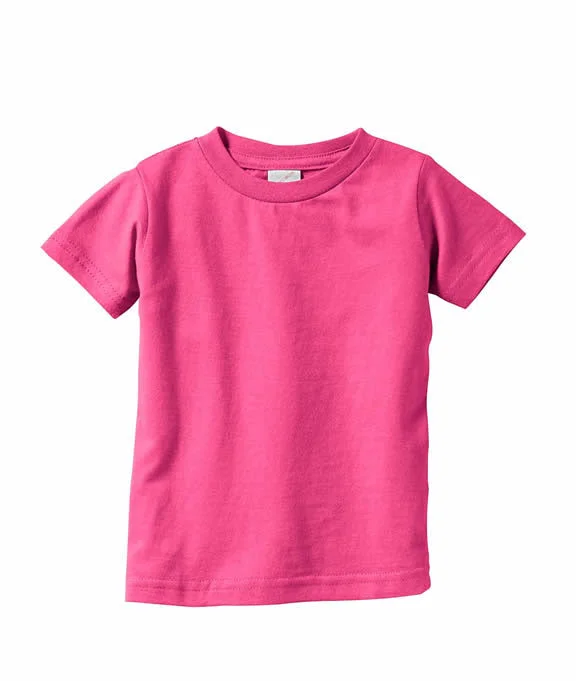 3322 - Rabbit Skins Infant Fine Jersey T-Shirt | Hot Pink