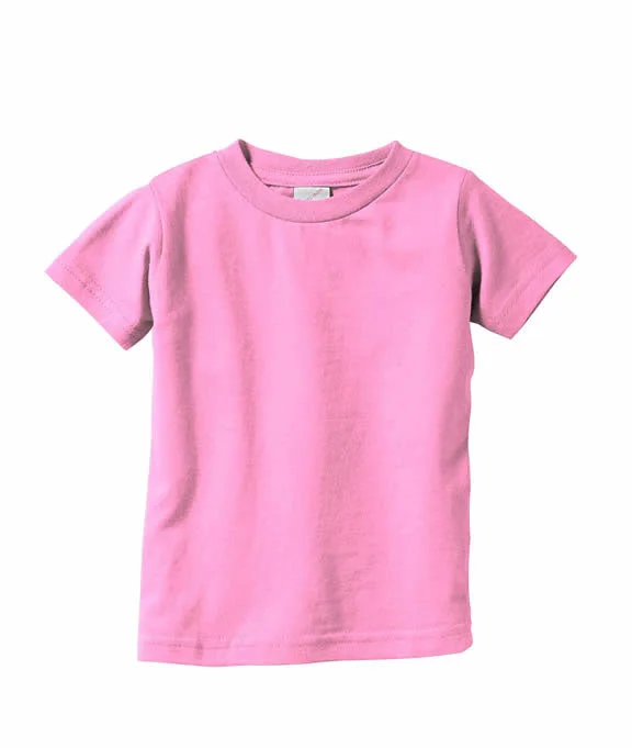 3322 - Rabbit Skins Infant Fine Jersey T-Shirt | Pink