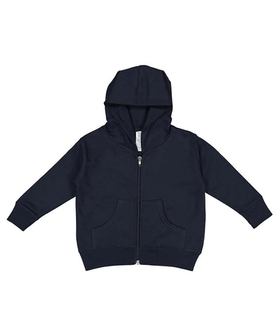 3346 - Rabbit Skins Toddler Zip Fleece Hoodie | Navy