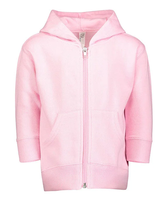 3446 - Rabbit Skins Infant Zip Fleece Hoodie | Pink