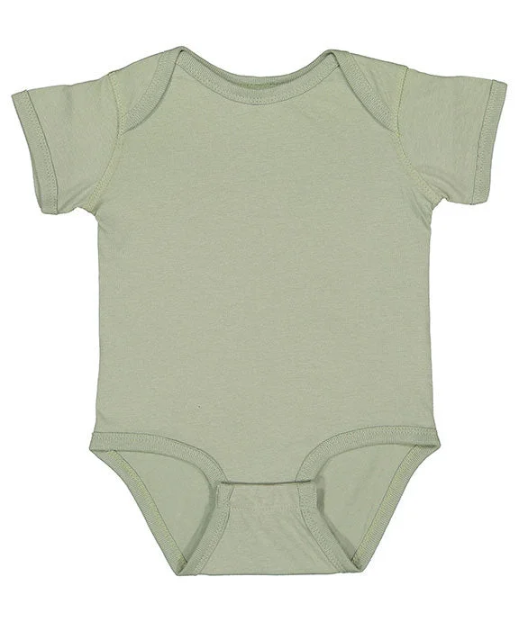 4424 - Rabbit Skins Infant Fine Jersey Lap-Shoulder Bodysuit | Sage