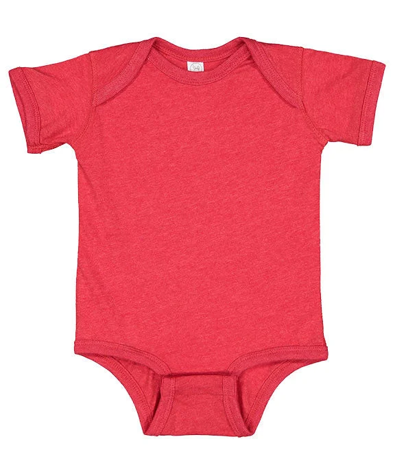 4424 - Rabbit Skins Infant Fine Jersey Lap-Shoulder Bodysuit | Vintage Red