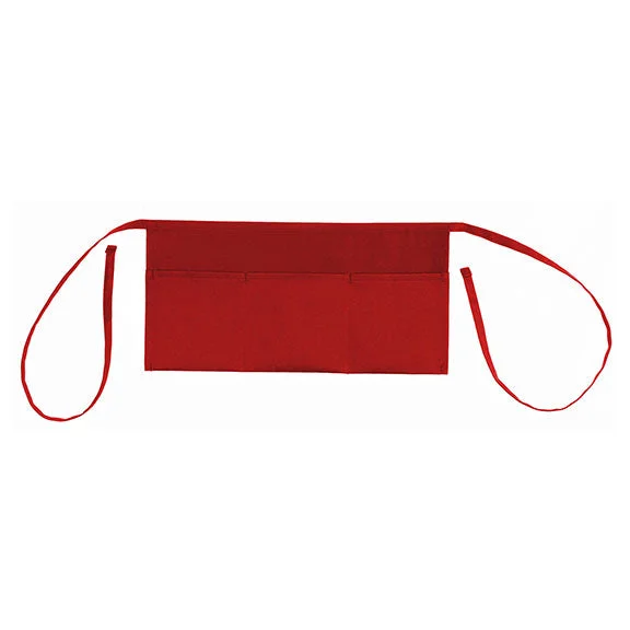 5501 - Liberty Bags Ashley W3 Cotton Twill Waist Apron | Red