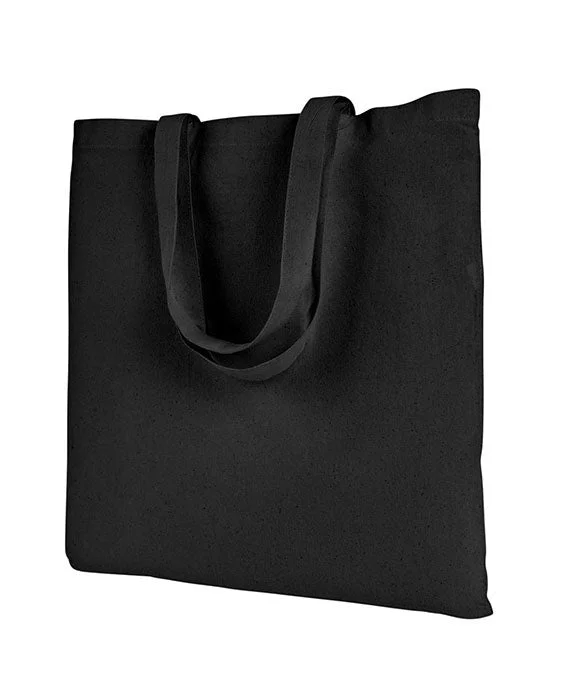 8502 - Liberty Bags Branson Bargain Canvas Tote Bag | Black