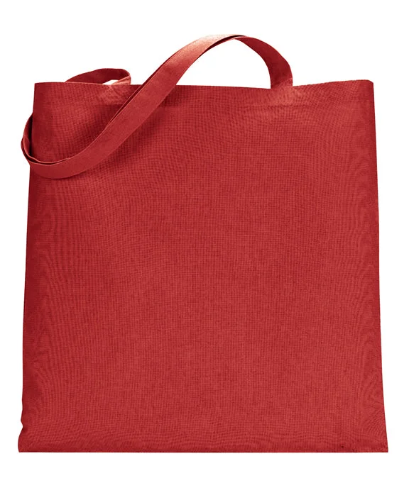 8860 - Liberty Bags Nicole Cotton Canvas Tote Bag | Red