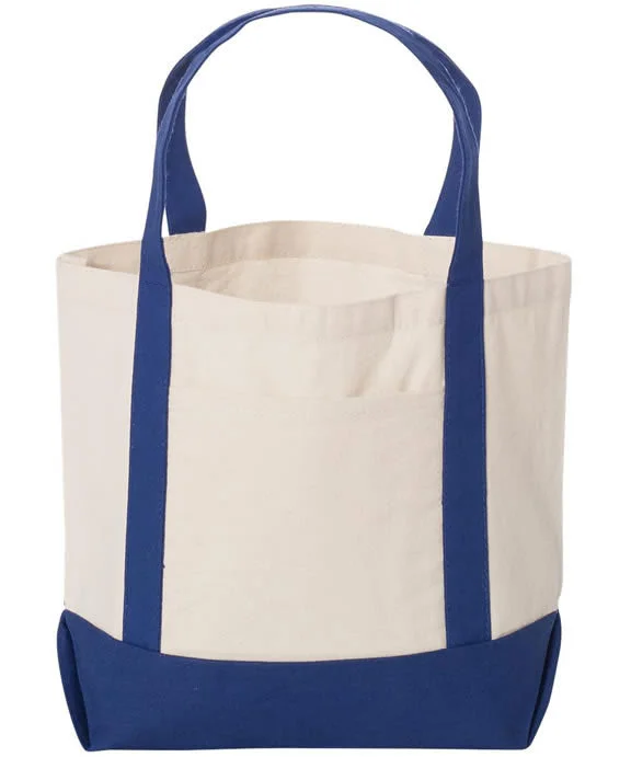 8867 - Liberty Bags Seaside Cotton Canvas Tote Bag | Royal