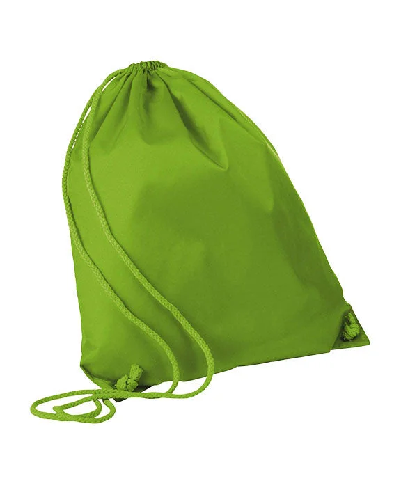 8882 - Liberty Bags Large Drawstring Backpack | Lime Green