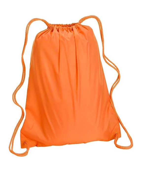 8882 - Liberty Bags Large Drawstring Backpack | Orange