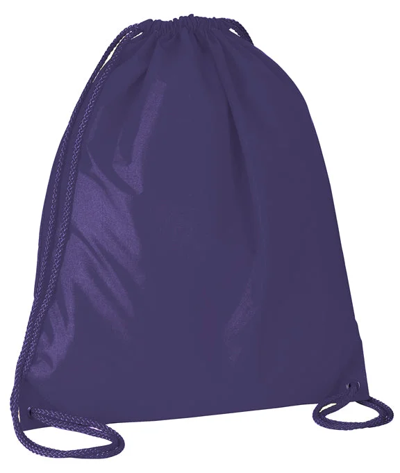 8882 - Liberty Bags Large Drawstring Backpack | Purple