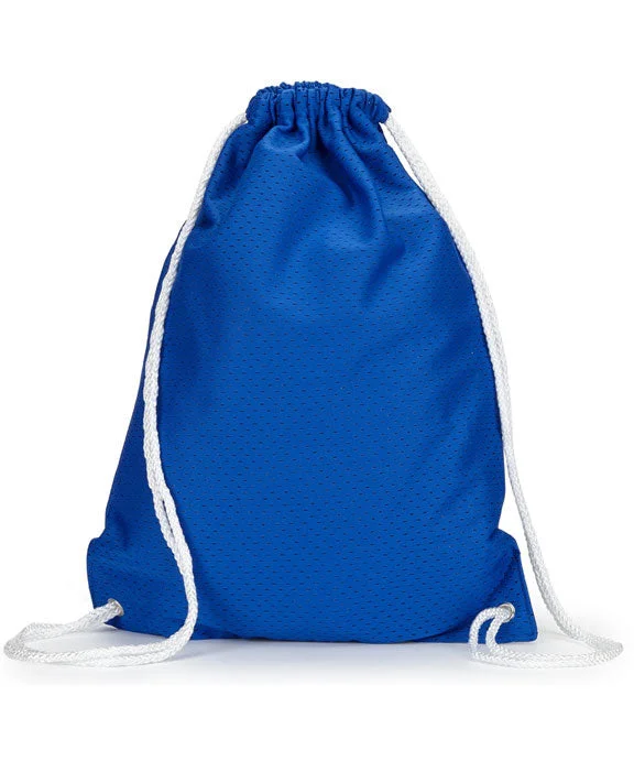 8895 - Liberty Bags Jersey Mesh Drawstring Backpack | Royal