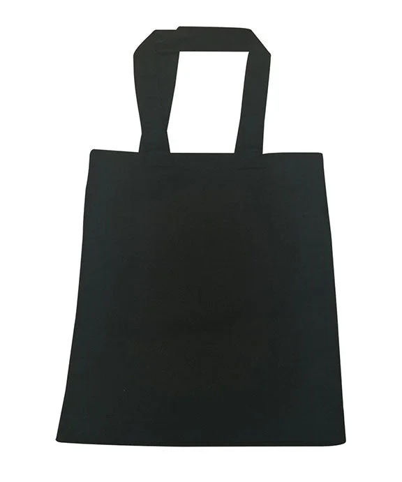 OAD115 - Liberty Bags OAD Cotton Canvas Small Tote Bag | Black