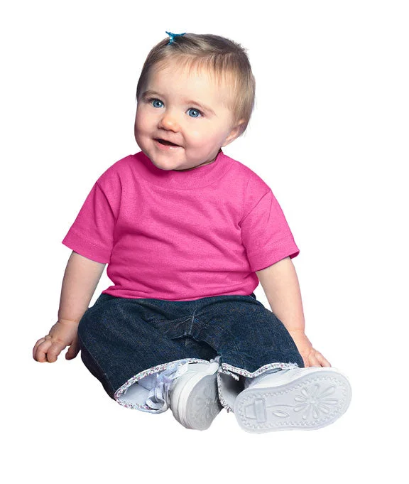 3401 - Rabbit Skins Infant Jersey T-Shirt | Raspberry