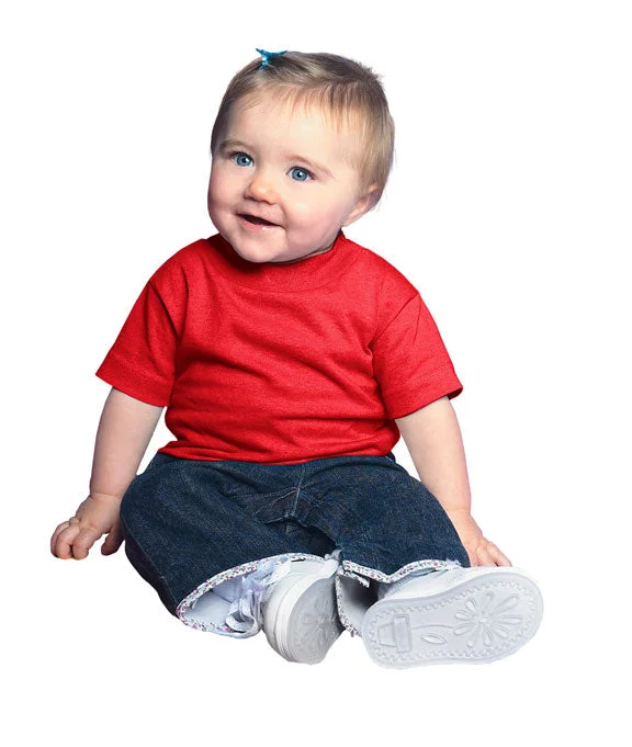 3401 - Rabbit Skins Infant Jersey T-Shirt | Red