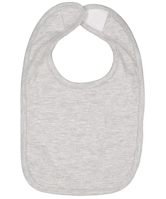 RS1005 - Rabbit Skins Infant Premium Jersey Bib | Heather