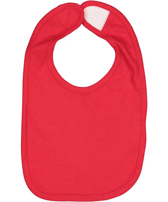 RS1005 - Rabbit Skins Infant Premium Jersey Bib | Red