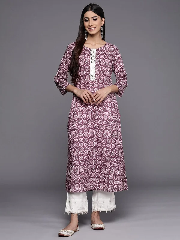 Varanga Geometric Printed Kurta