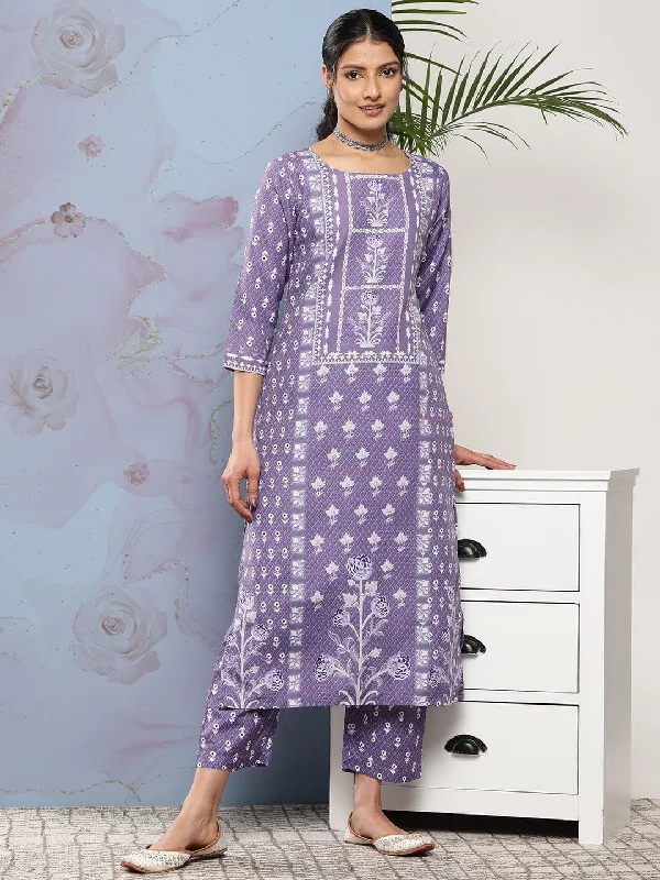 varanga women ethnic motifs printed kurta with trousers