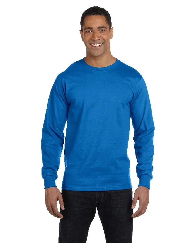 Hanes 5286 Men's ComfortSoft Cotton Long-Sleeve T-Shirt