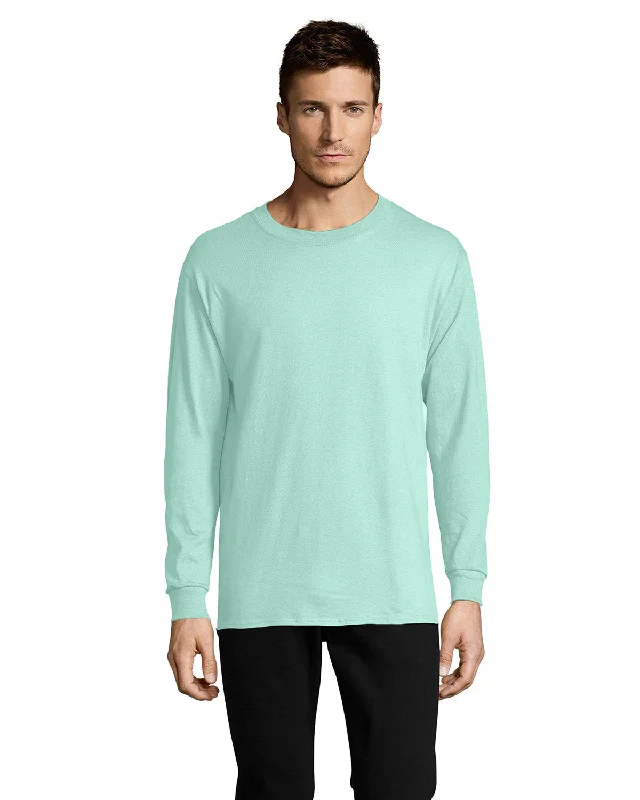 Hanes 5286 Men's ComfortSoft Cotton Long-Sleeve T-Shirt