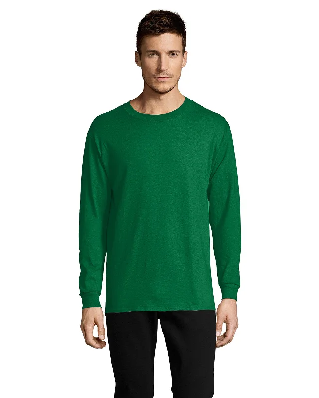 Hanes 5286 Men's ComfortSoft Cotton Long-Sleeve T-Shirt