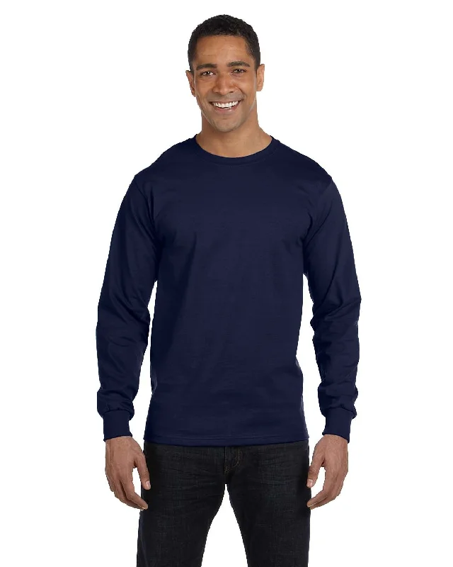 Hanes 5286 Men's ComfortSoft Cotton Long-Sleeve T-Shirt