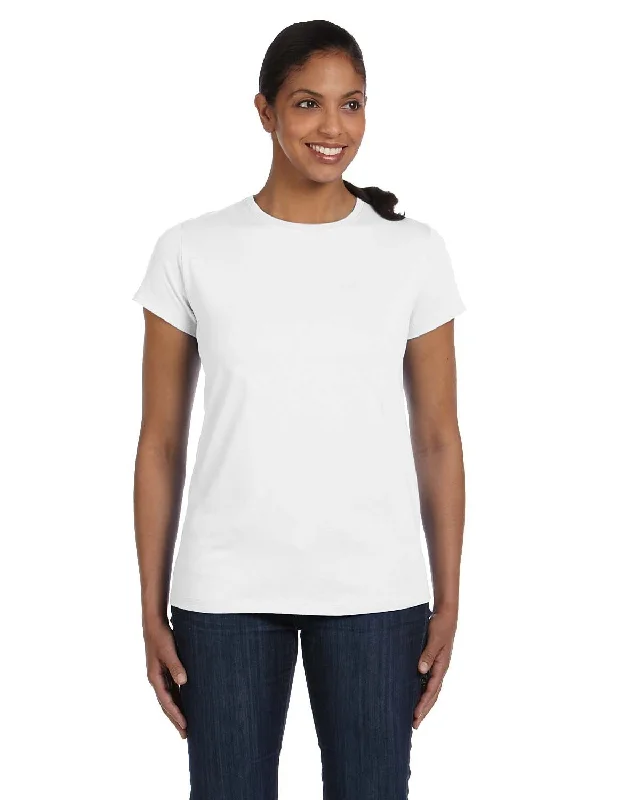 Hanes 5680 Ladies' Essentials Relaxed Fit T-Shirt