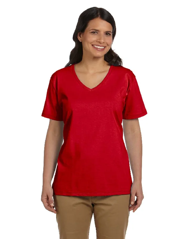 Hanes 5780 Ladies' V-Neck T-Shirt