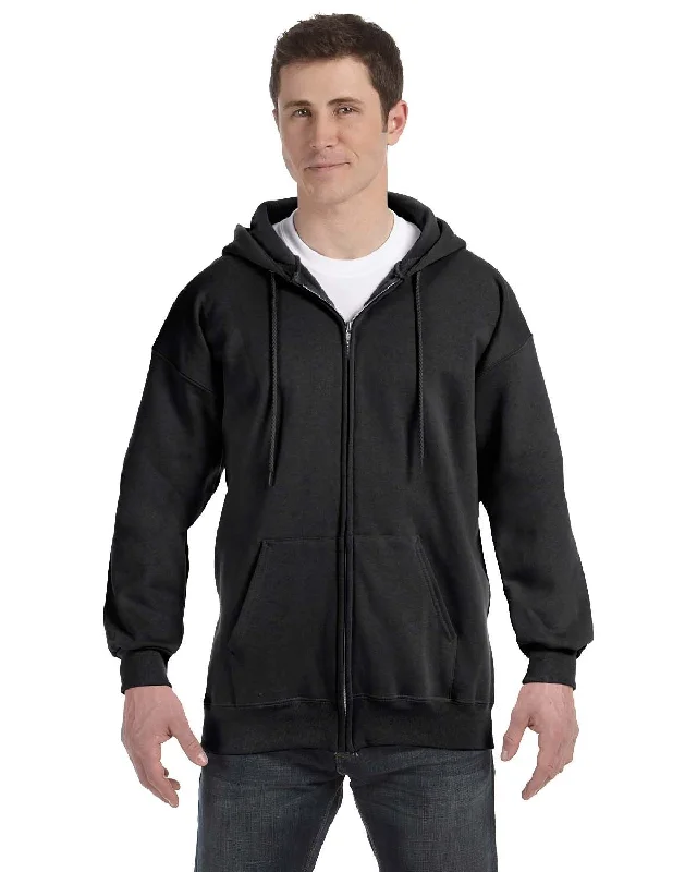 Hanes F280 Adult Ultimate Cotton 90/10 Full-Zip Hooded Sweatshirt