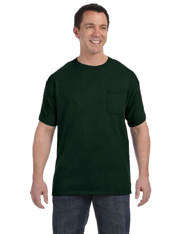 Hanes H5590 Men's Authentic-T Pocket T-Shirt