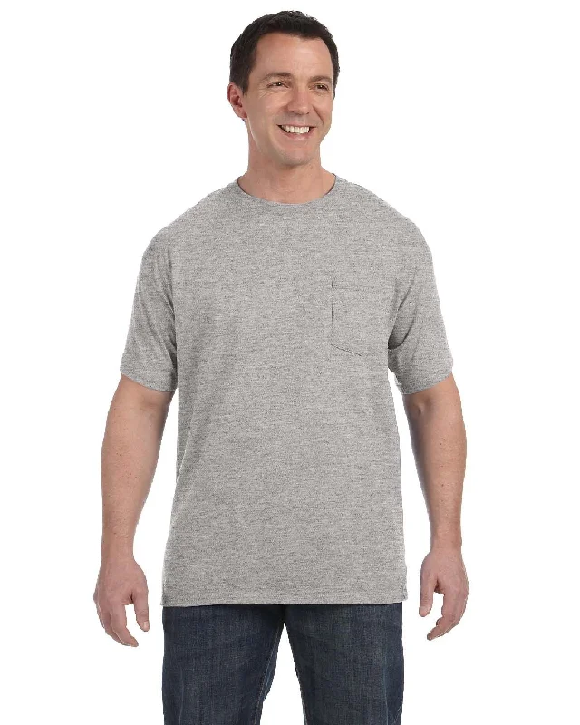 Hanes H5590 Men's Authentic-T Pocket T-Shirt